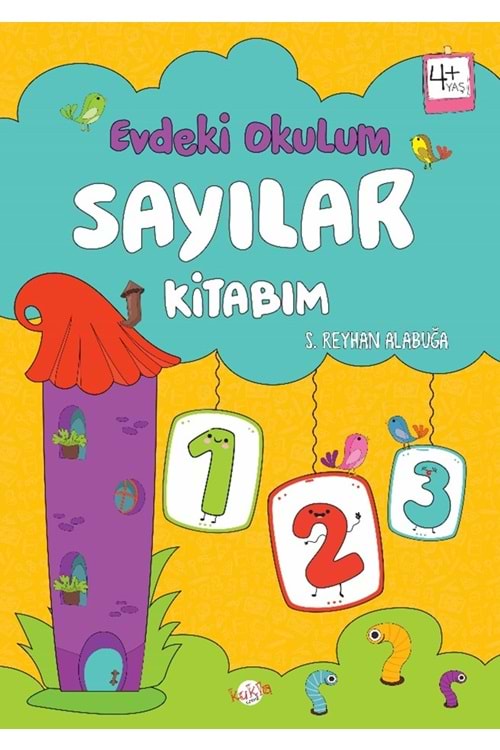 KUKLA EVDEKİ OKULUM SAYILAR KİTABIM 4 YAŞ VE ÜSTÜ
