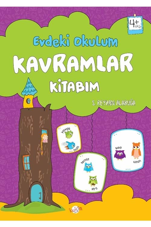 KUKLA EVDEKİ OKULUM KAVRAMLAR KİTABIM 4 YAŞ VE ÜSTÜ