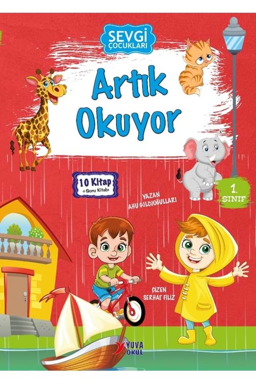YUVA 1.SINIF ARTIK OKUYORUM 10 KİTAP ( Sevgi Çocukları)