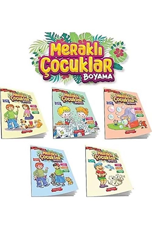 GÖNÜL MERAKLI ÇOCUKLAR BOYAMA KİTABI 32 SAYFA