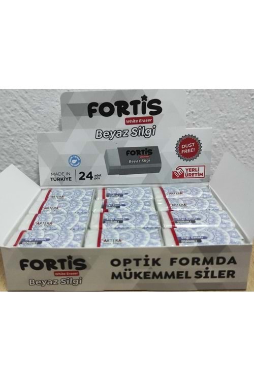 FORTİS BEYAZ SİLGİ 24 LÜ