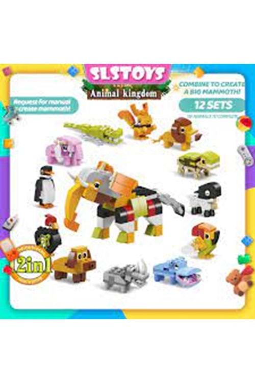 KZL LEGO HAYVANLAR DEAS SM206B