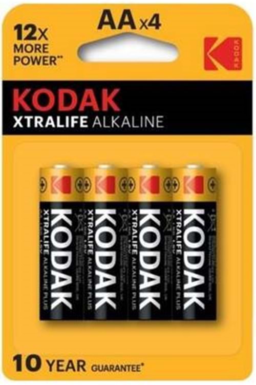 KODAK ALKALİN KALEM PİL 4 LÜ EXTRALİFE