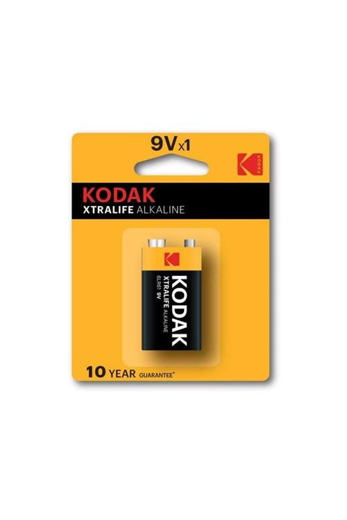 KODAK ALKALİN PİL 9 VOLT EXTRALİFE
