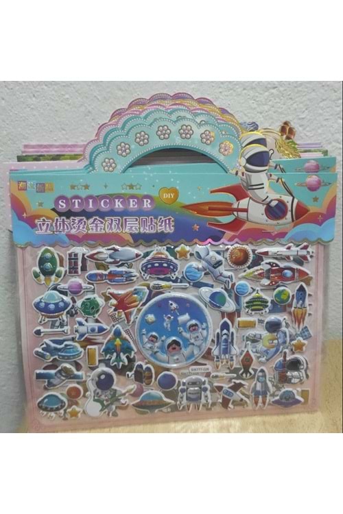 PANDORA STICKER 2 Lİ GİYDİRME YARIM-SW777