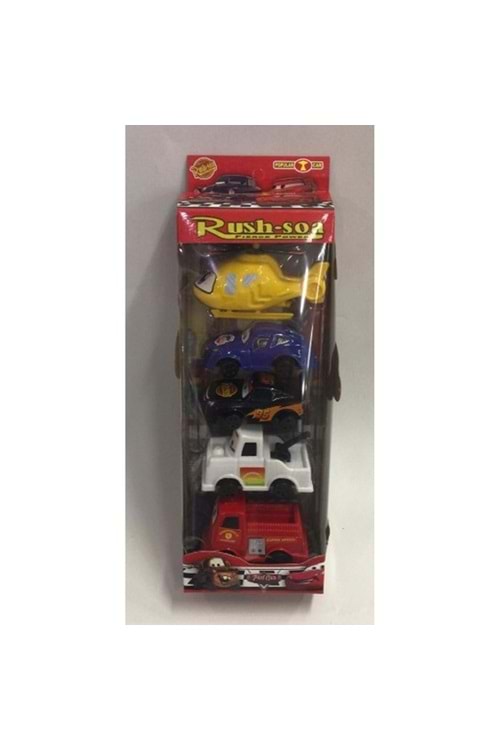 TOYTOYS RUSH-SOA 5 Lİ ARABA SETİ-2039