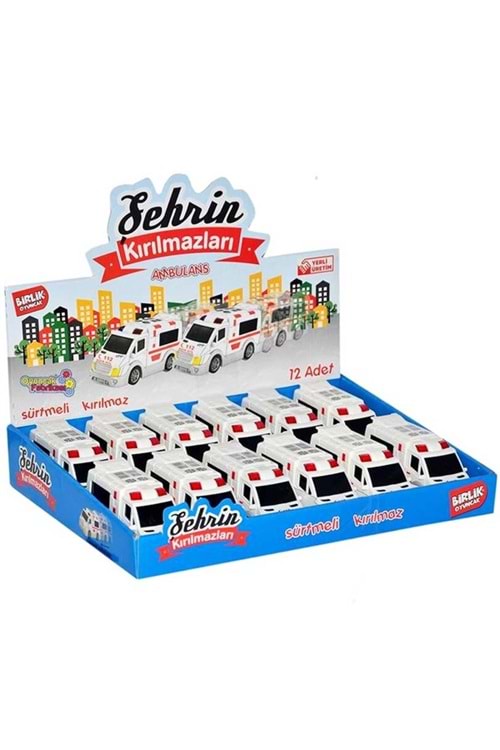 BİRLİK ŞEHRİN KIRILMAZLARI SÜRTMELİ AMBULANS