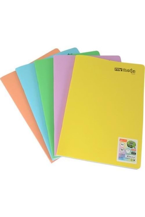 MYNOTE 60 YP.A4 DEFTER KARELİ DİKİŞLİ TEXT PASTEL PP.KPK.