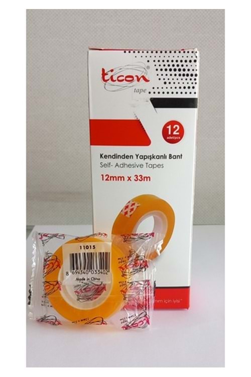 TİCON BANT 12 MM*33 MT.
