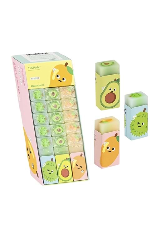 MİKRO SİLGİ FRUIT 24 LÜ E2112
