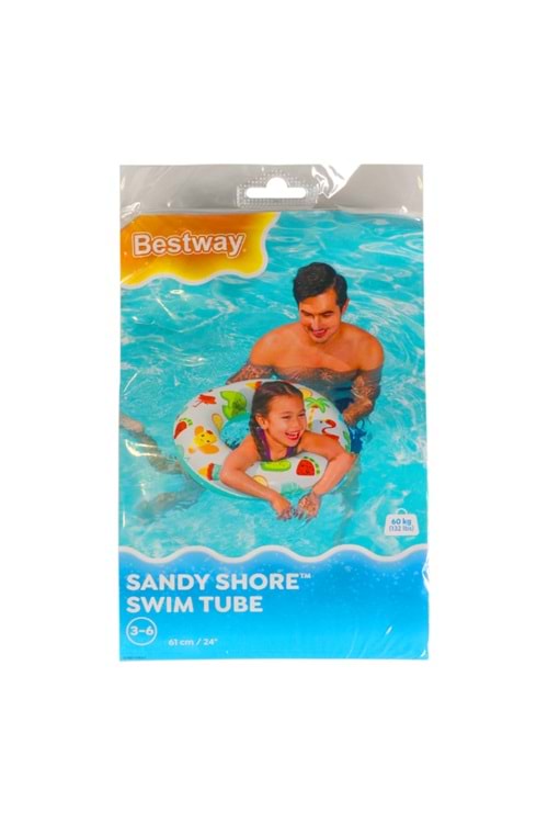 BESTWAY DESENLİ DENİZ SİMİDİ 61 CM.36014