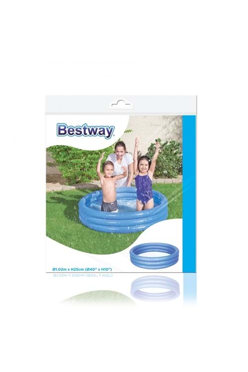 BESTWAY SU HAVUZU RENKLİ 102*25 CM.51024