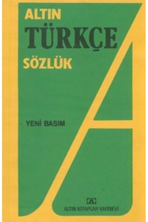 ALTIN İLKÖĞRETİM TÜRKÇE SÖZLÜK-LİSE KARTON KPK.