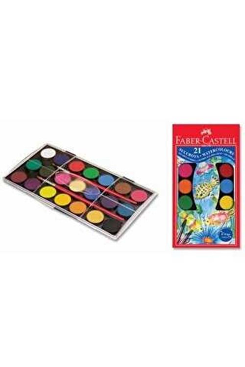 FABER-CASTELL SULUBOYA 21 RENK BÜYÜK BY