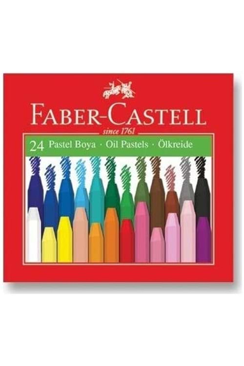 FABER-CASTELL PASTEL BOYA 24 RENK KARTON KUTU