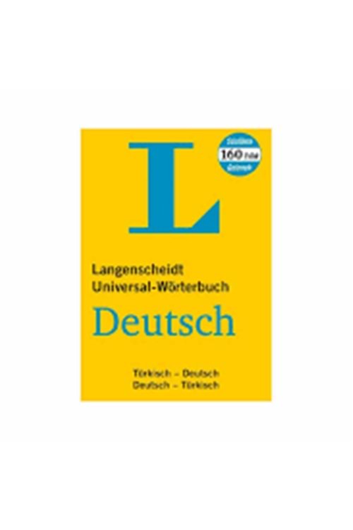 LANGENSCHEİDT ALMANCA L SÖZLÜK
