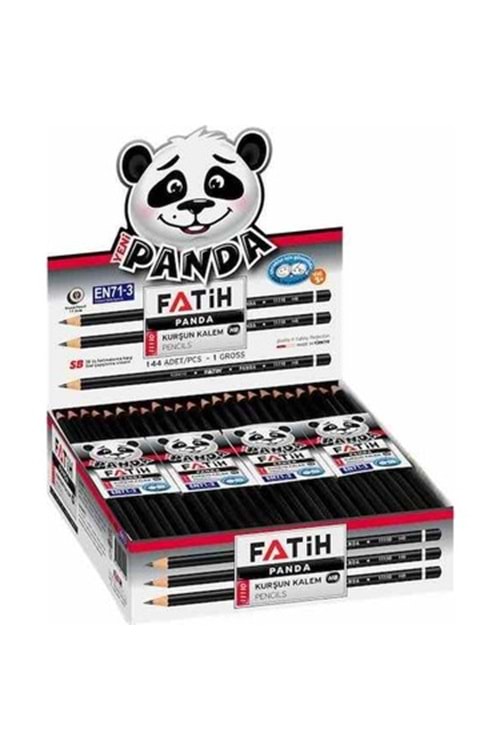 FATİH KURŞUN KALEM 12 Lİ PK.PANDA YUVARLAK