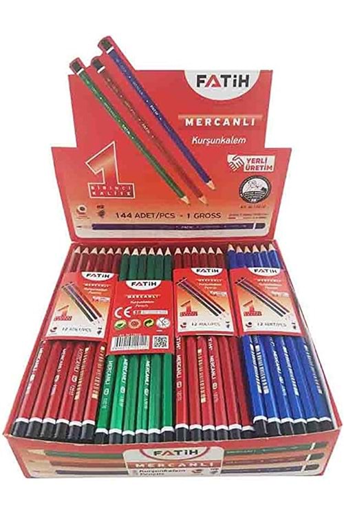 FATİH MERCANLI KURŞUN KALEM 12 Lİ PK.
