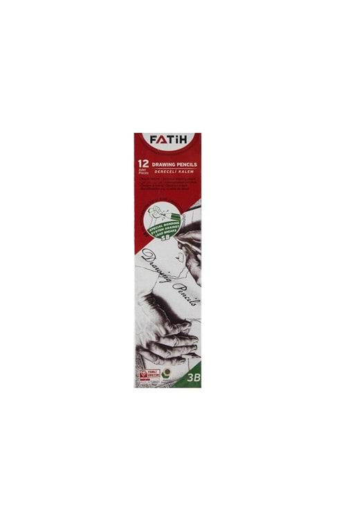 FATİH DERECELİ RESİM KALEMİ 3B
