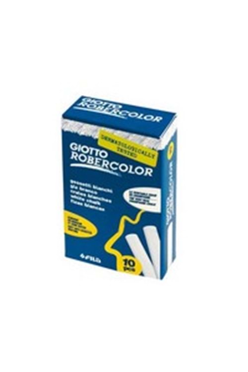 GIOTTO ROBERCOLOR BEYAZ TEBEŞİR 10 LU PK.