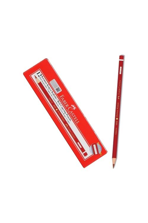 FABER-CASTELL KIRMIZI KOPYA KALEMİ 12 ADET