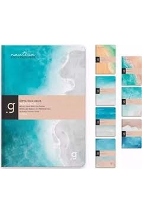 GIPTA DEFTER 17*24 KARELİ 96 YP.DİKİŞLİ SERT KPK.NAUTICA-7246