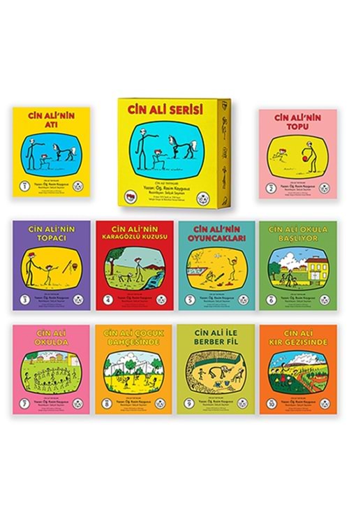 DOKUZ CİN ALİ SERİSİ 10 KİTAP KUTULU SET