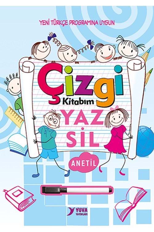 YUVA YAZ SİL YAZI DEFTERİ-ANETİL 16 SAYFA (DÜZ YAZI)