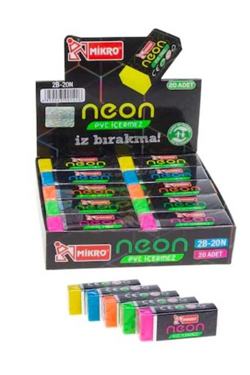 MİKRO NEON SİLGİ 24 LÜ