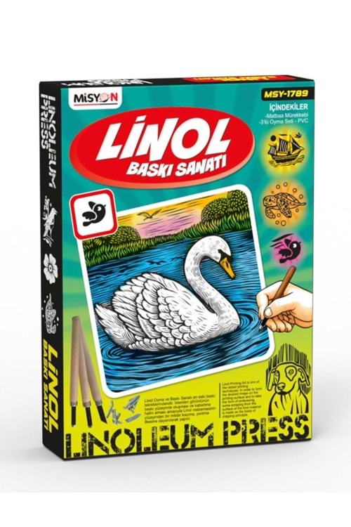 MİSYON LİNOL BASKI SETİ 20*30