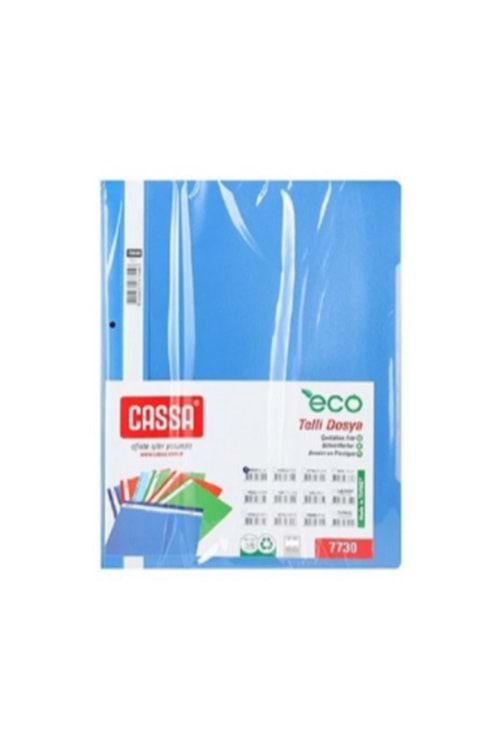 CASSA TELLİ DOSYA MAVİ 50 Lİ