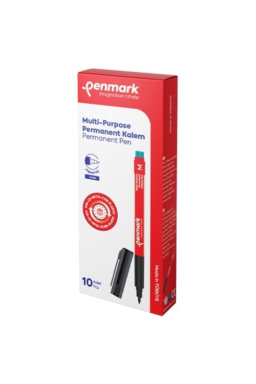 PENMARK ASETAT-PERMANENT KALEM (M) SİYAH
