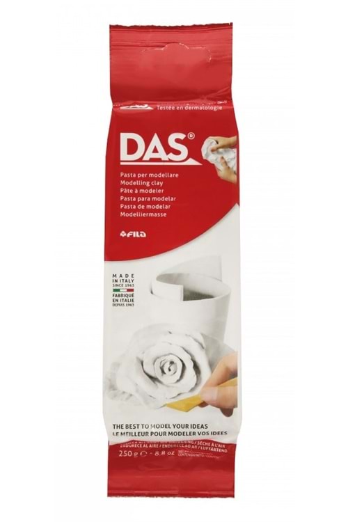DAS SERAMİK KİL 250 GR. BEYAZ