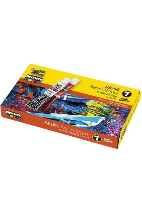 NOVA COLOR AKRİLİK BOYA 7 RENK 7 GR.TÜP NC-288