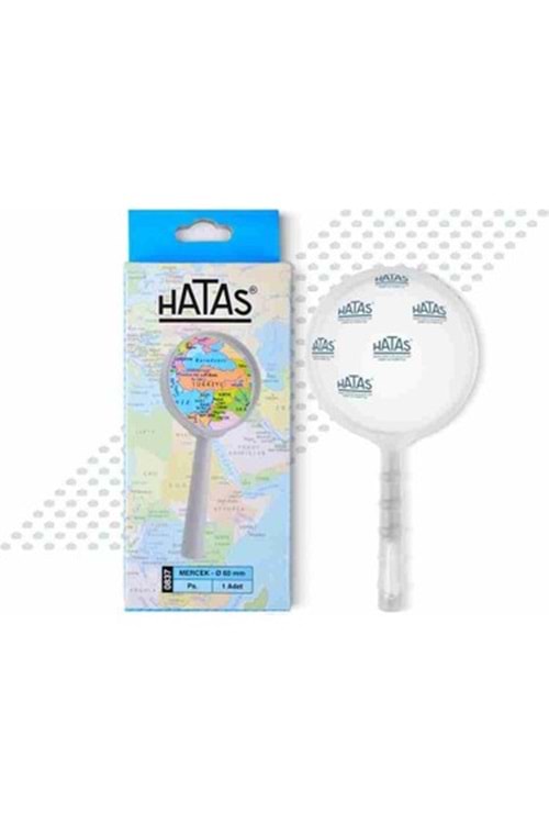 HATAS PLASTİK BÜYÜTEÇ 60 MM.