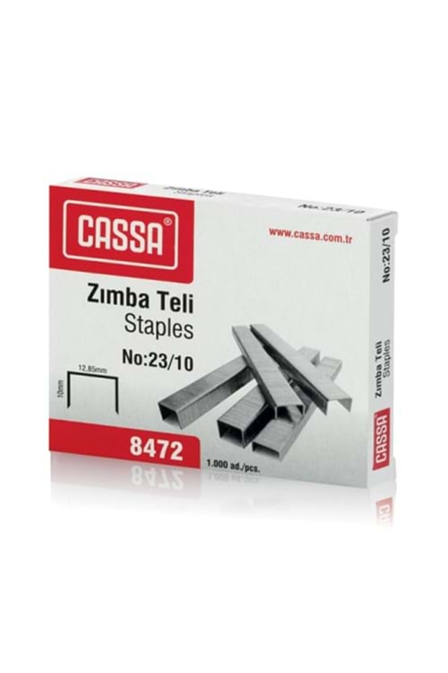 CASSA ZIMBA TELİ NO:23/10 KOD:8472