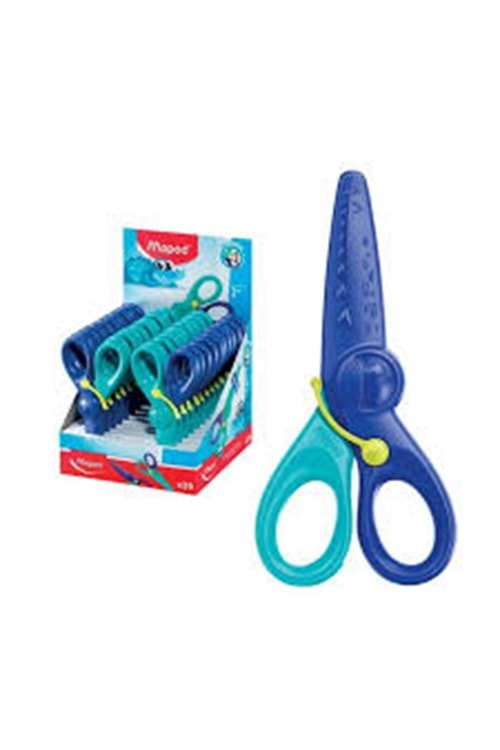 MAPED KİDİPULSE MAKAS PLASTİK 12 CM.