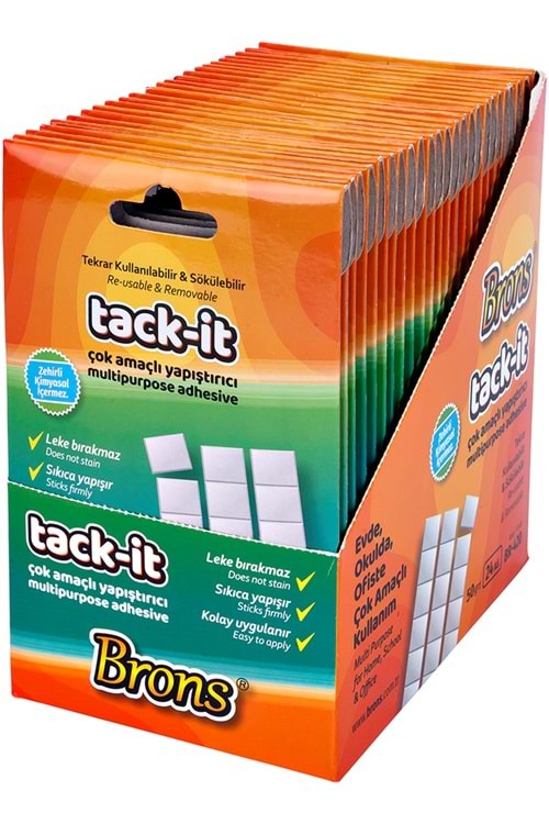 BRONS TACK-İT HAMUR YAPIŞTIRICI 50 GR. KOD: BR-420