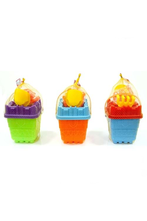 KETTE FİGÜRLÜ KALE ŞEKİLLİ KOVA KET-170
