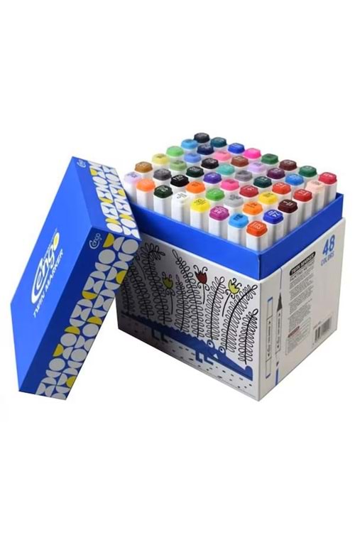 CENGO MARKER TOUCH KALEM 48 Lİ