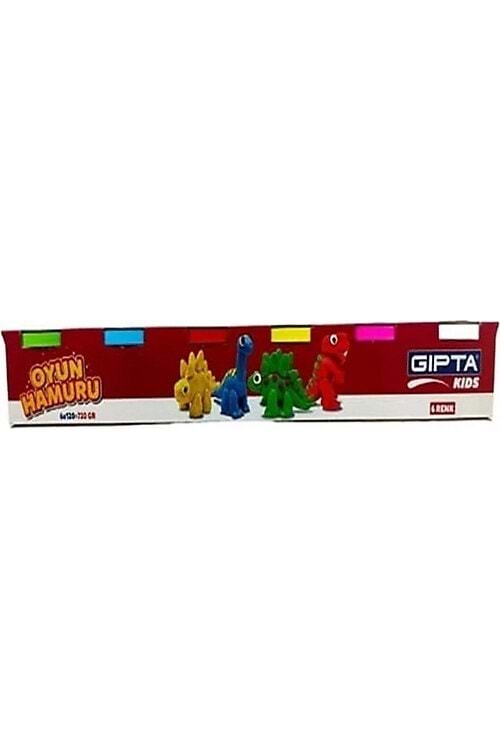 GIPTA OYUN HAMURU 6 RENK 720 GR.
