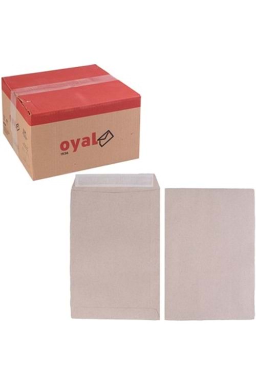 OYAL TORBA ZARF KRAFT 17x25 CM.90 GR.500 LÜ SLİKONLU