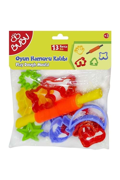 BUBU OYUN HAMURU KALIBI 13 PARÇA MERDANELİ HK-0011