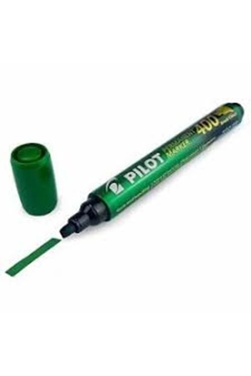 PILOT PERMANENT MARKER YEŞİL KESİK UÇ SCA-400-G