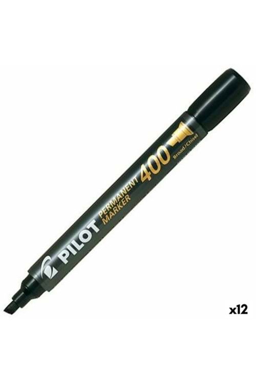 PILOT PERMANENT MARKER SİYAH KESİK UÇ SCA-400-B
