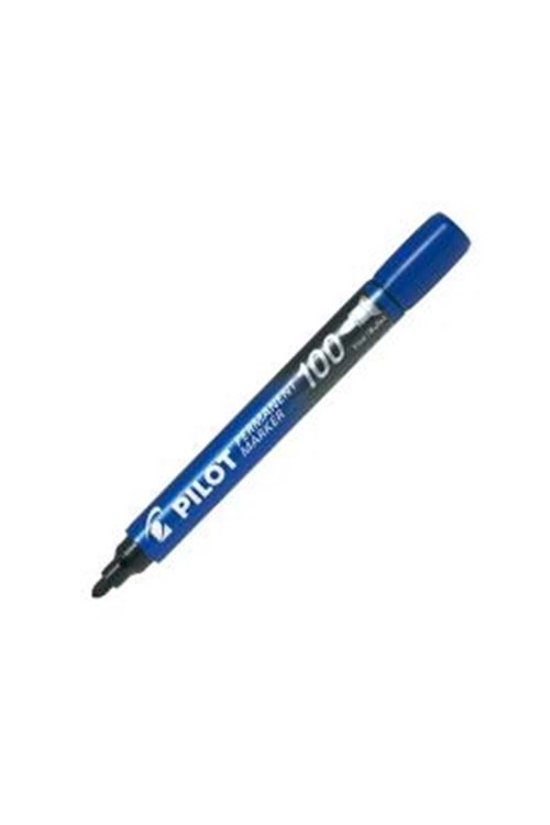 PILOT PERMANENT MARKER MAVİ YUVARLAK UÇ SCA-100-L