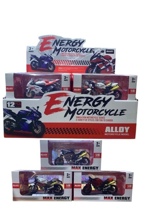 KIZILKAYA ENERGY METAL MOTOSİKLET HX0050