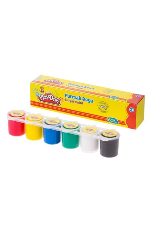 PLAY-DOH PARMAK BOYASI 6 RENK 30 ML.BİRLEŞİK PR018