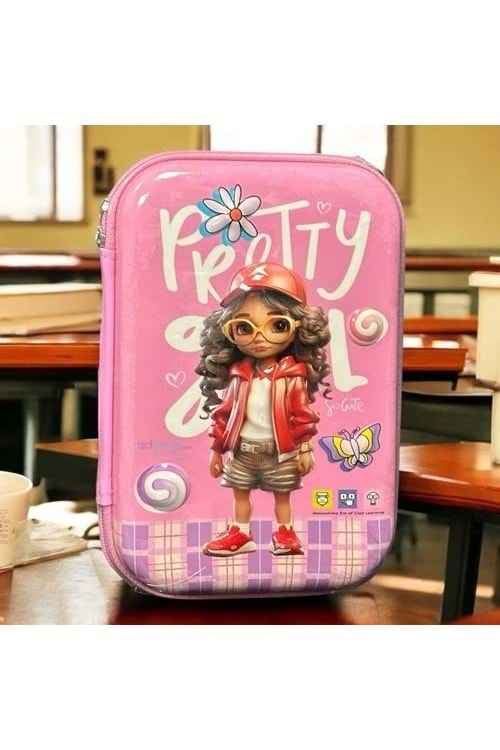 TAROS PRETTY GİRL EVA KALEM KUTUSU-8447