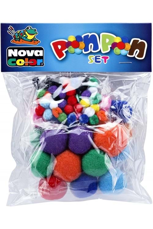 NOVA COLOR PONPON SETİ NC-350